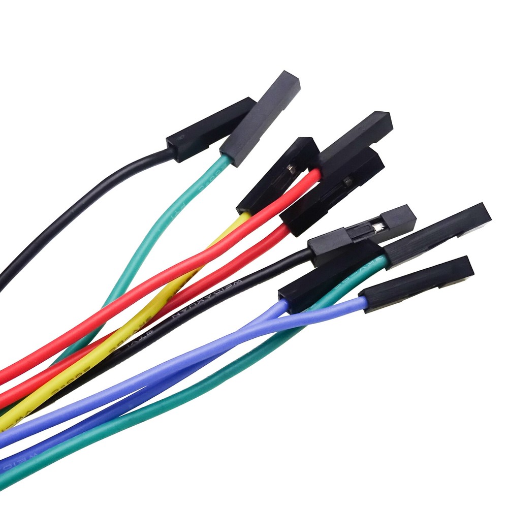 Peakelect Stackable Banana Plug to Breadboard Jumper Wire Soft Flexible Silicone