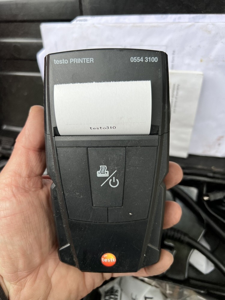 Testo 310 Residential Combustion Analyzer Kit with Printer - 05633110
