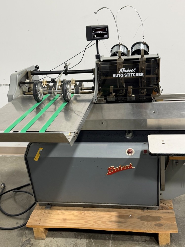 Rosback Auto Stitcher 201 A