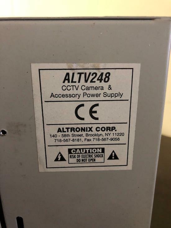 ALTRONIX ALTV248 CCTV CAMERA & ACCESSORY POWER SUPPLY