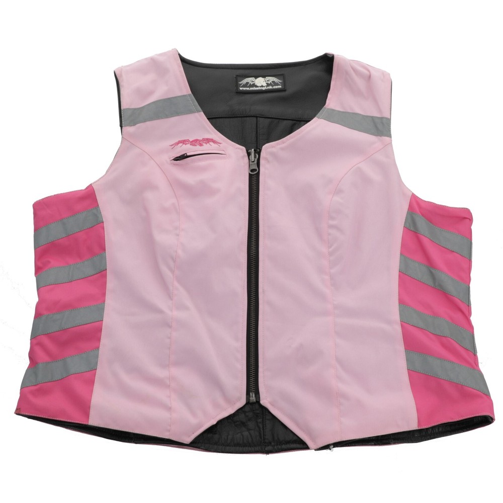 Missing Link Reversible Vest Pink/Black 3X