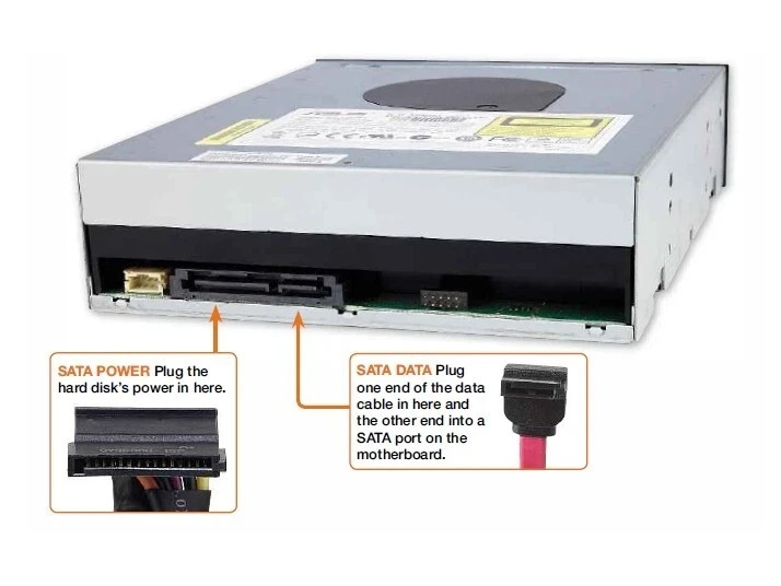 DVDRW SATA Drive DVD CD ROM Rewritable Drive Burner Internal Desktop Computer