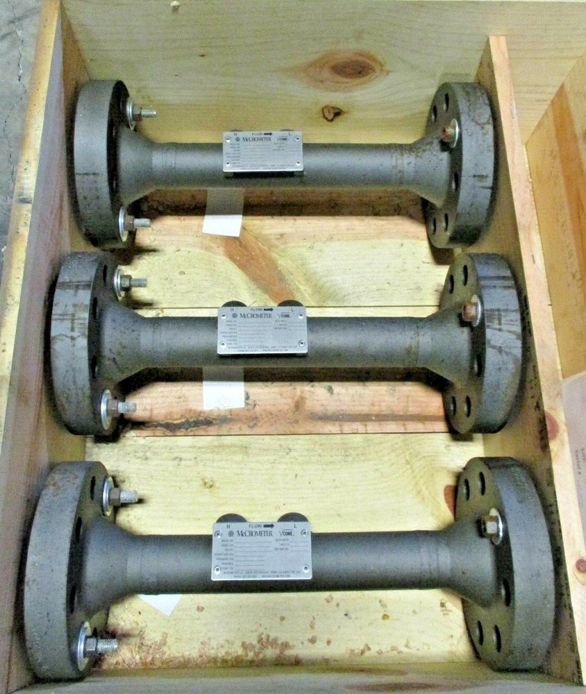 MCCROMETER, DIFFERENTIAL PRESS. FLOW METER, V-CONE, 2"/900#/RTJ, CS, VR02FH22N3