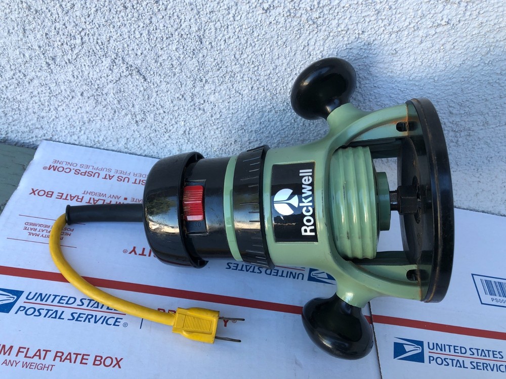 ROCKWELL 1/2 HP Router Model # 4601 TYPE 1 Green
