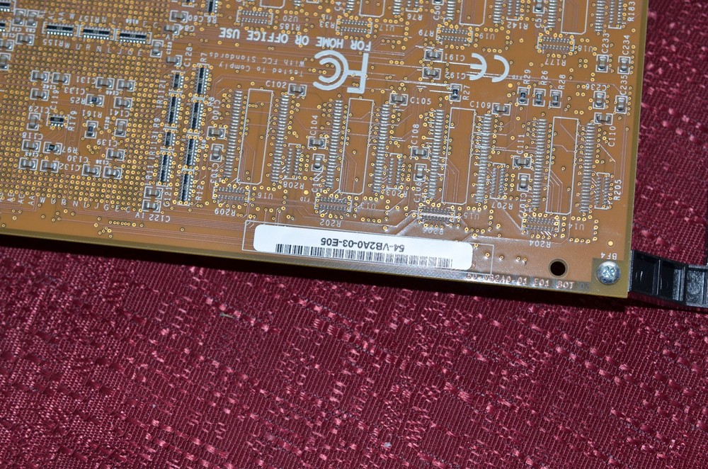 vintage computer board 3D Labs 21-DP116-03 54-VB2A0-03-E05 graphics card video