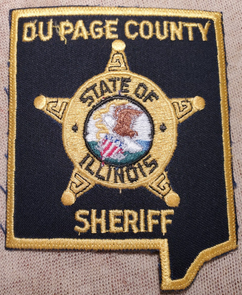 IL Du Page County Illinois Sheriff Shoulder Patch