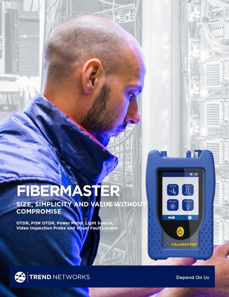 Trend Networks FiberMASTER Power Meter / Light Source R240-PMLS