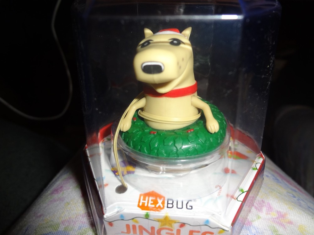 HEXBUG JINGLES The Pup/Dog Merry & Motorized Hex Bug New 2017