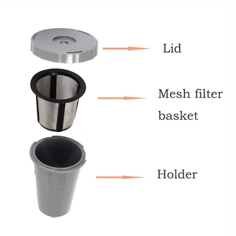 My K-Cup Coffee Filter 3-Pack Reusable Replacement Refillable Pods for Keurig