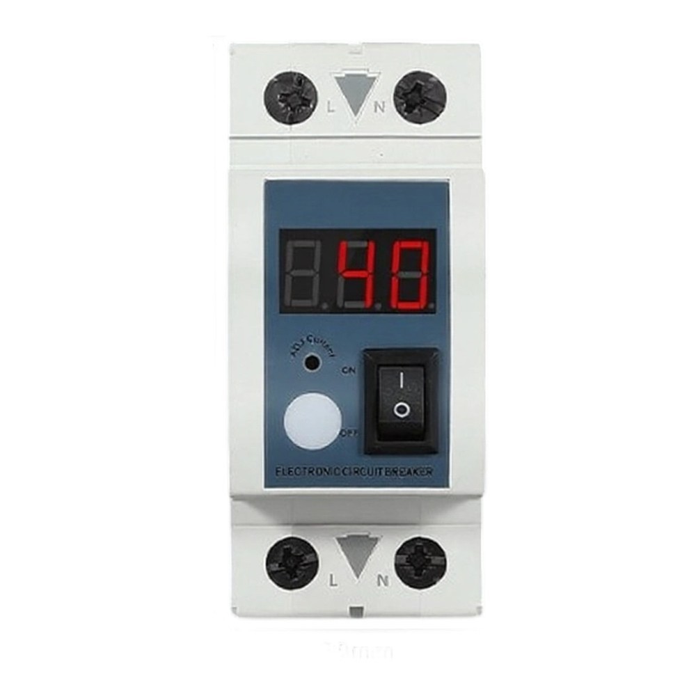 Boat Type Switch Overcurrent Protector for 110V 220V 240V AC Circuits 1A to 40A
