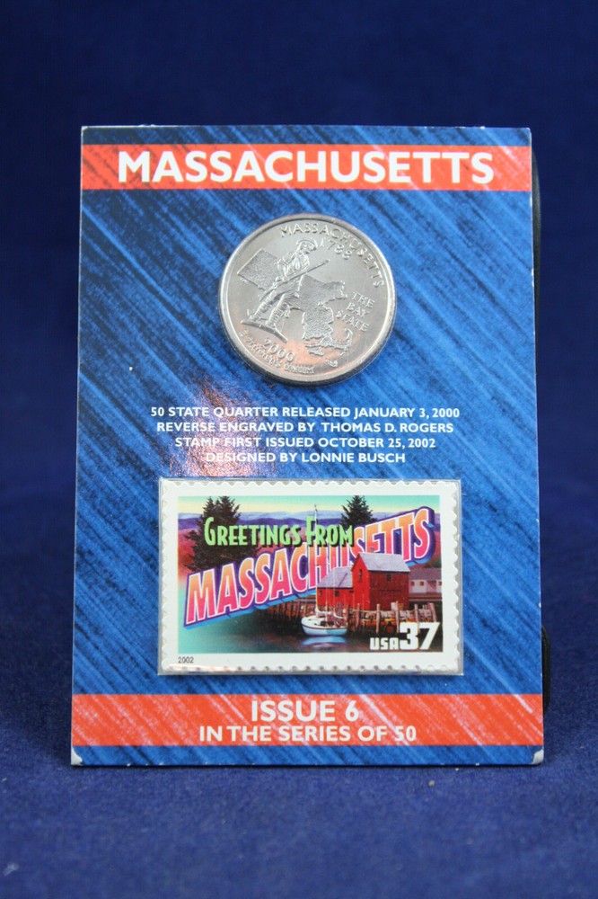 2000 STATE QUARTER and Stamp Set