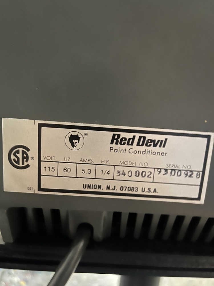 (Used) Red Devil Paint Shaker (2) Cans