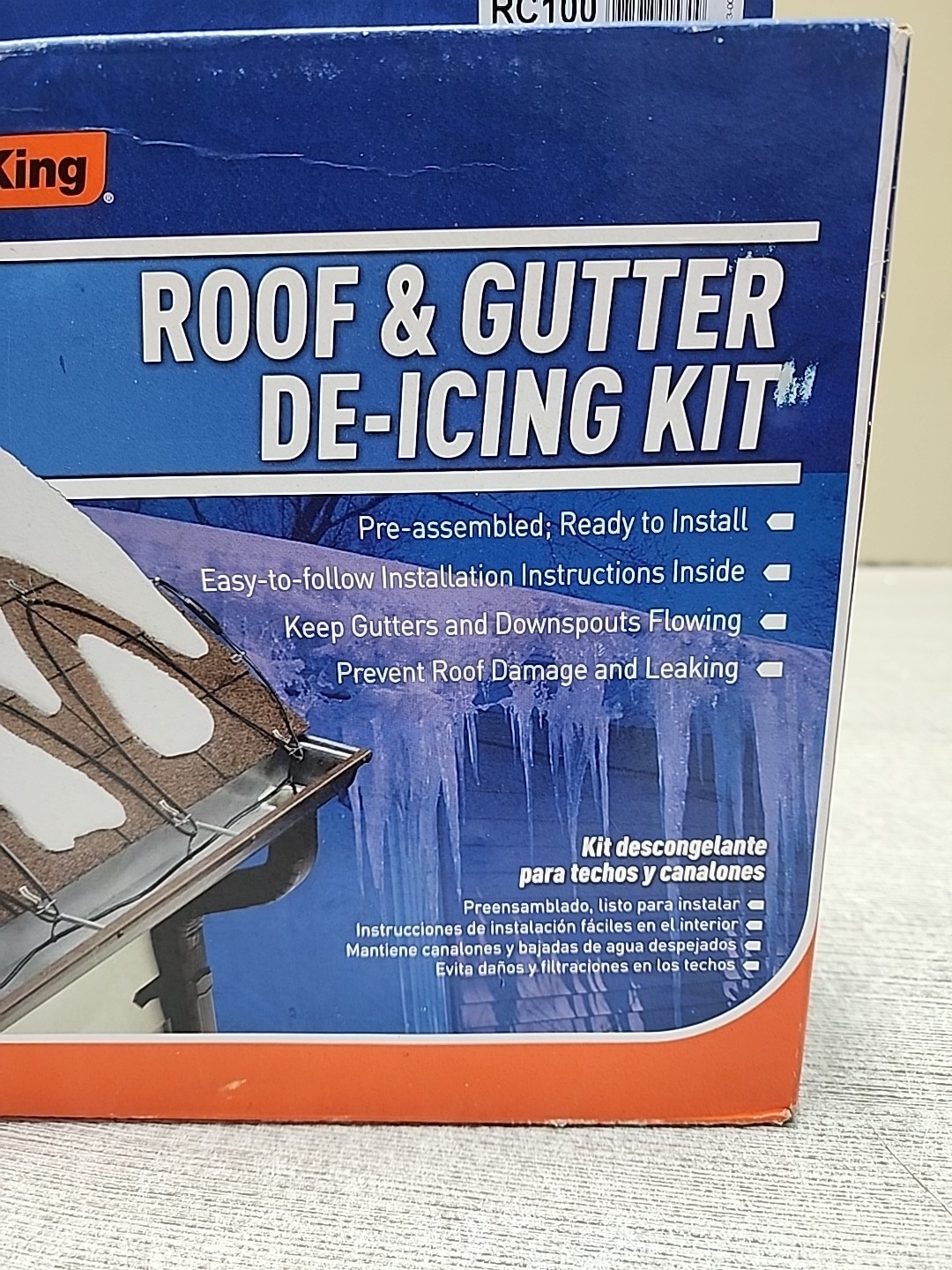 Frost King100 ft. Roof De-Icing Cable Kit Accessory