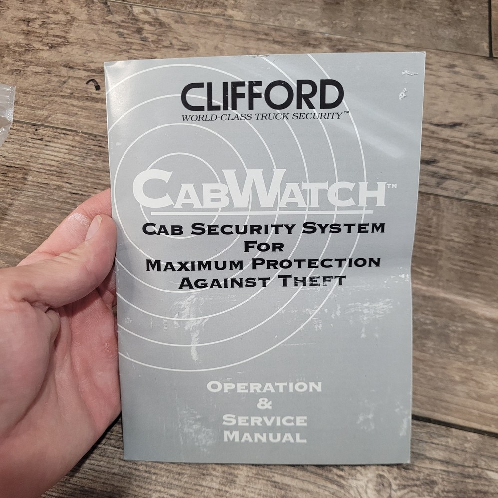 Clifford CabWatch Freightliner Cab Secuirty System See Description