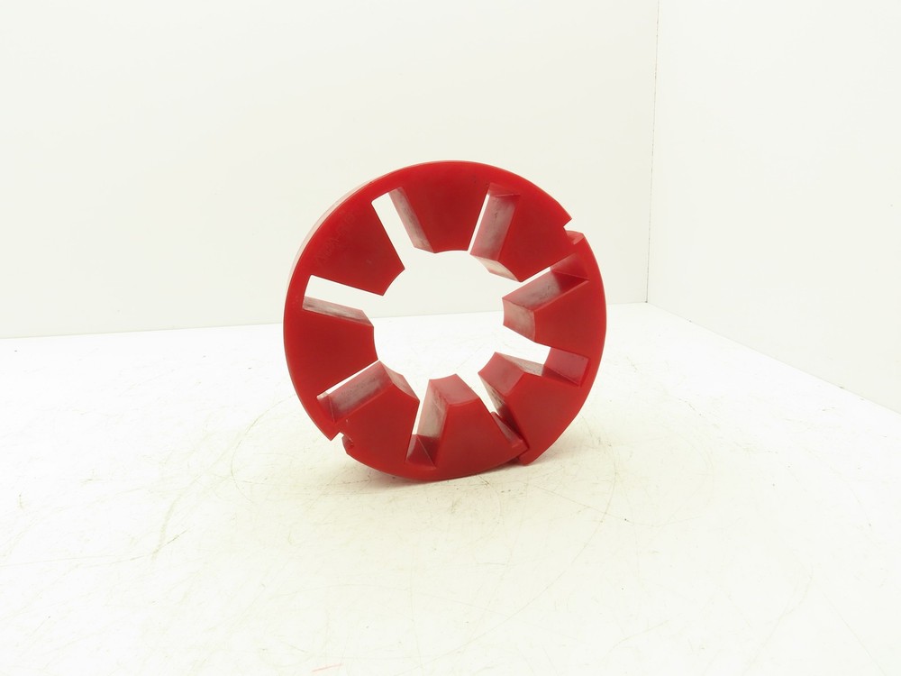 Atra-Flex A-5 Flexible Shaft Coupling 4" Bore Spider Insert Red Hi Temp