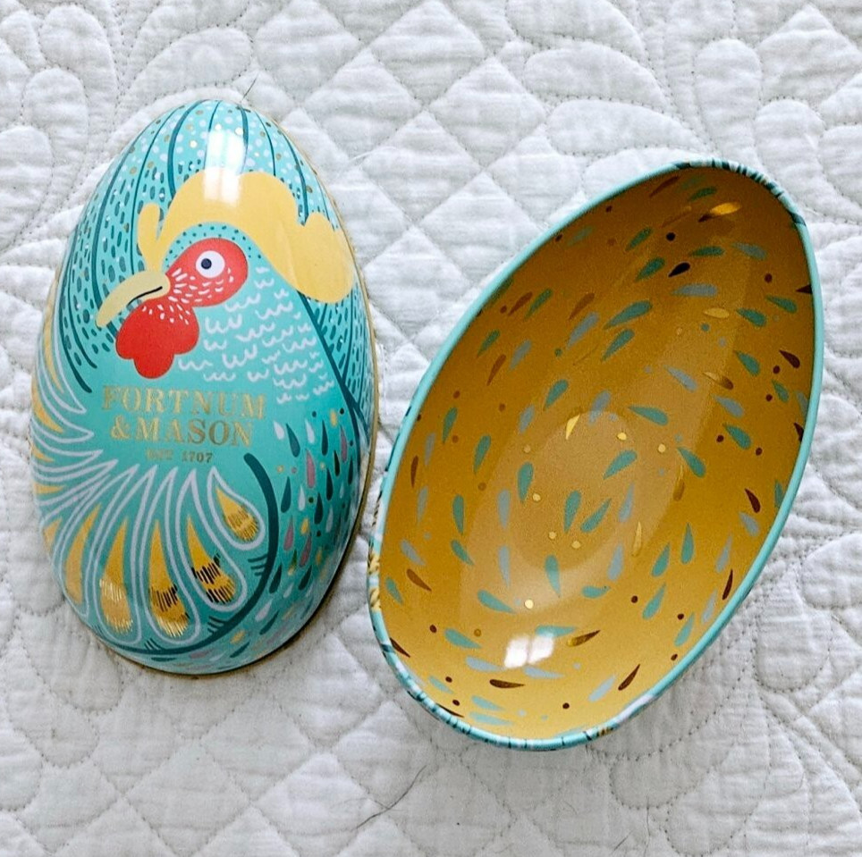 Fortnum & Mason Chicken Egg Spring Truffle Tin (EMPTY)