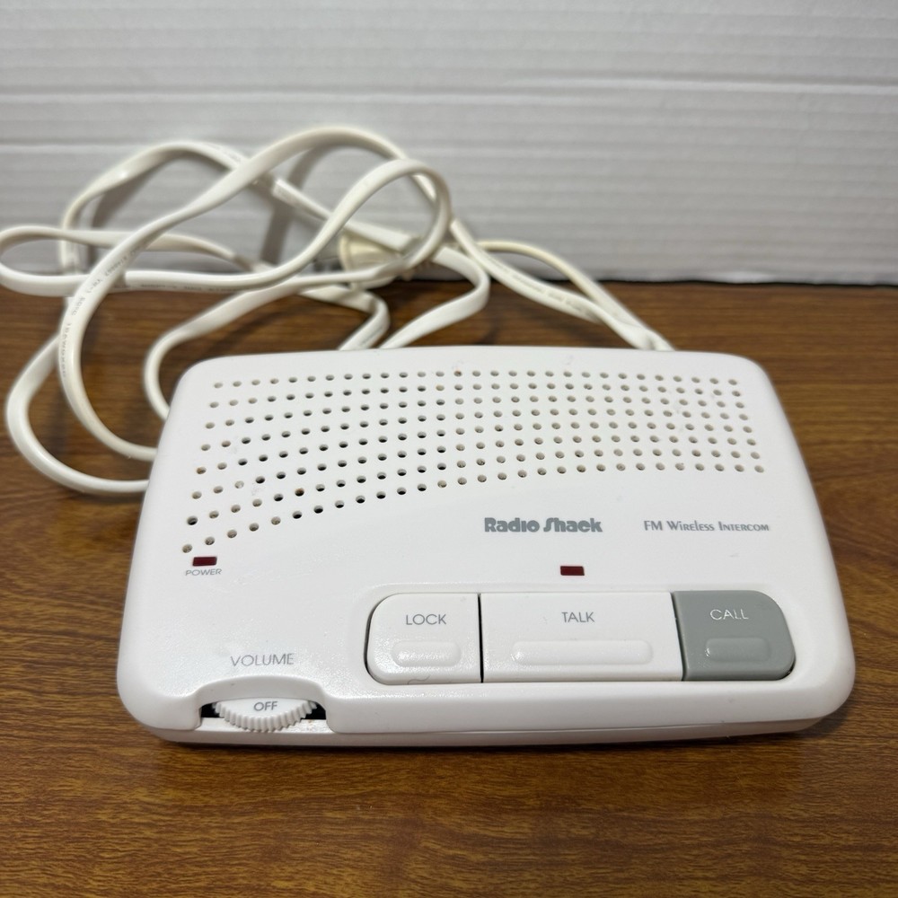 Radio Shack FM Wireless Intercom 43-486 Single Unit Works