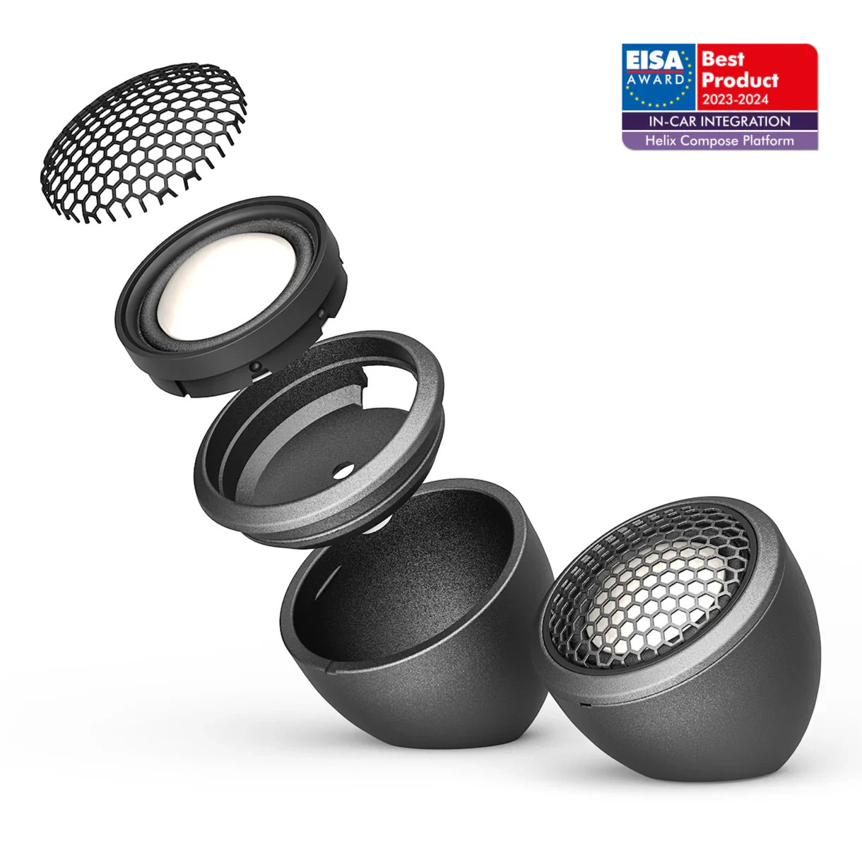 Helix Compose Ci5 T25FM-CA Tweeters 1 Inch 25mm FlexMount Ceramic Aluminum Dome