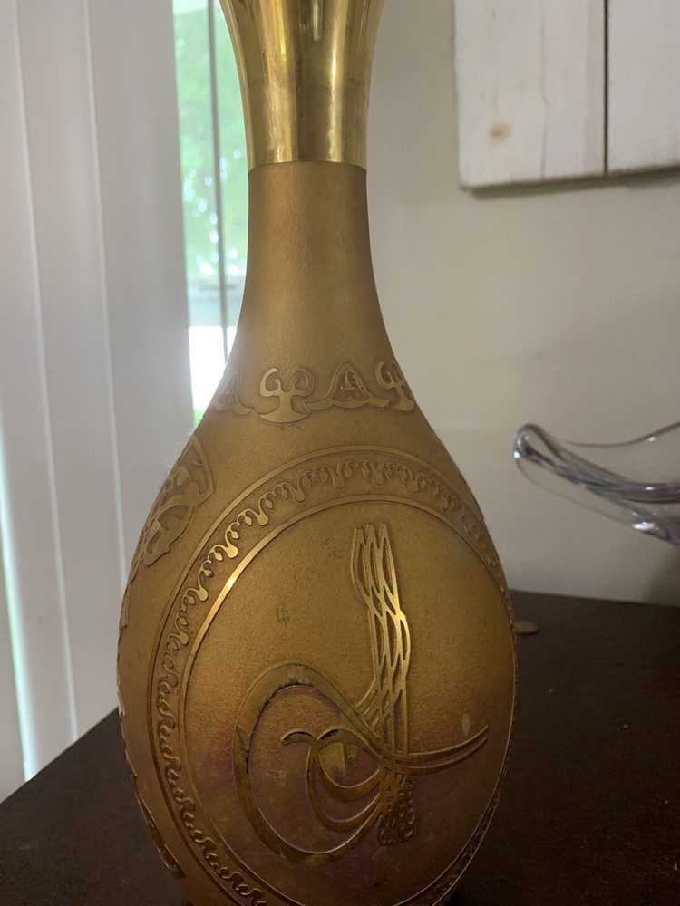 turkish vase rare goldini