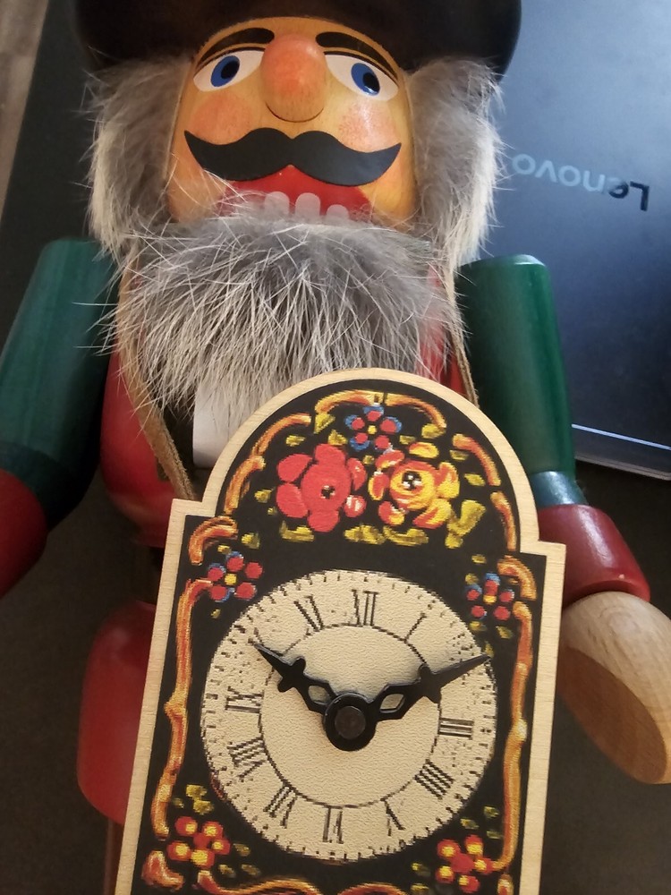 Straco GMBH Town Crier Nutcracker Rare Made in Germany- Missing Staff