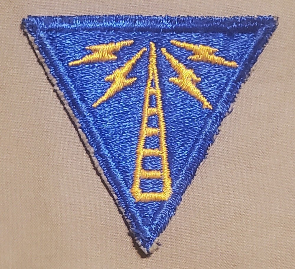 WWII Army Air Force Communication Specialist Shoulder Patch