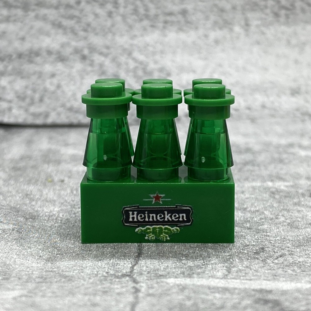 Multipack Custom Beverage Cases Blocks Accessories for Minifigures ConF02
