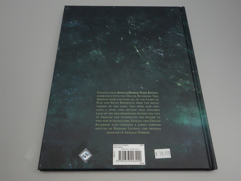 Arkham Horror - Deluxe Rulebook