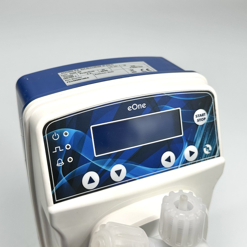 ETATRON eONE MF 0110 Micro Injection Dosing Pump Low Flow 0.26 GPH (1 LPH) CLEAN