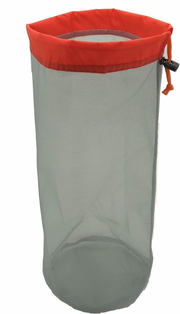 Lightweight See-through Mesh Stuff Sack Ditty Bags, Nylon Drawstring Storage ...