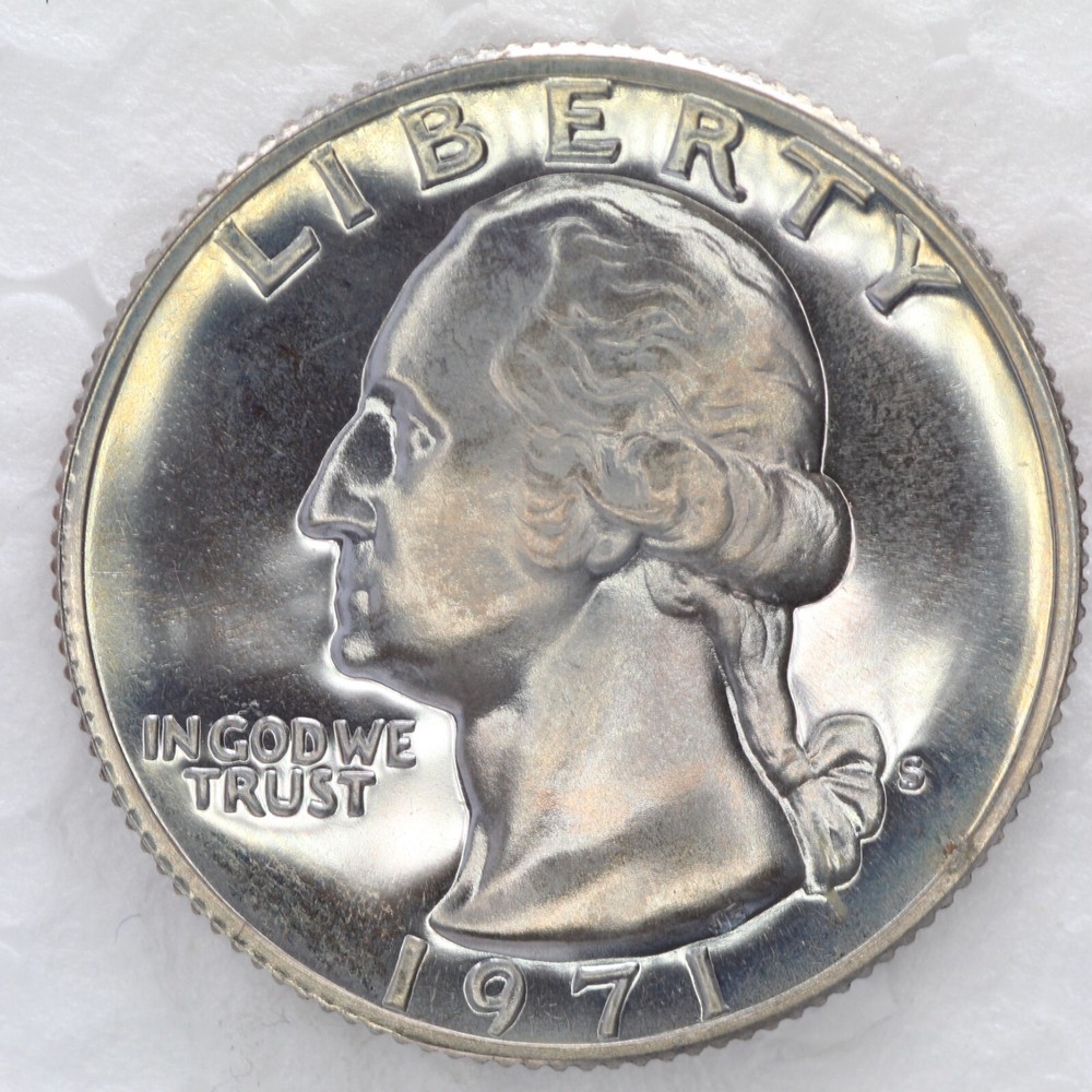 1971 S Clad Proof Washington Quarter UNCIRCULATED