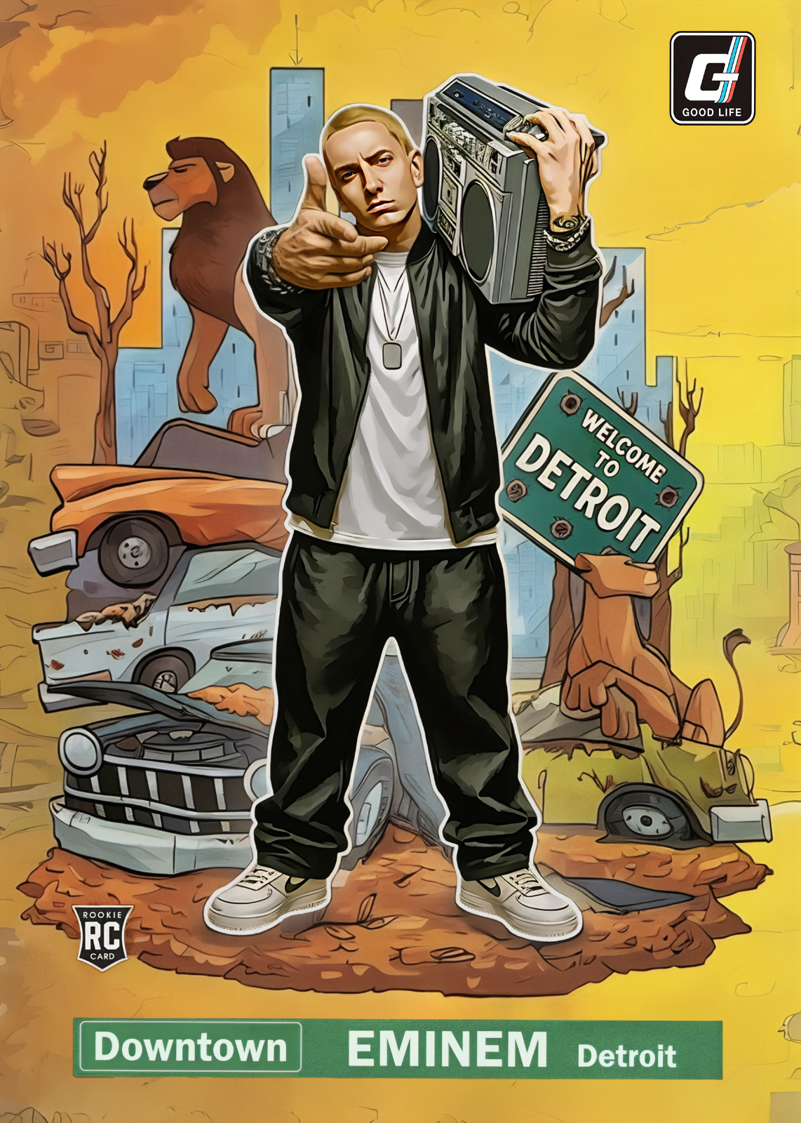 Eminem Slim Shady Marshall Mathers Limited Edition Trading Card Lot of 4