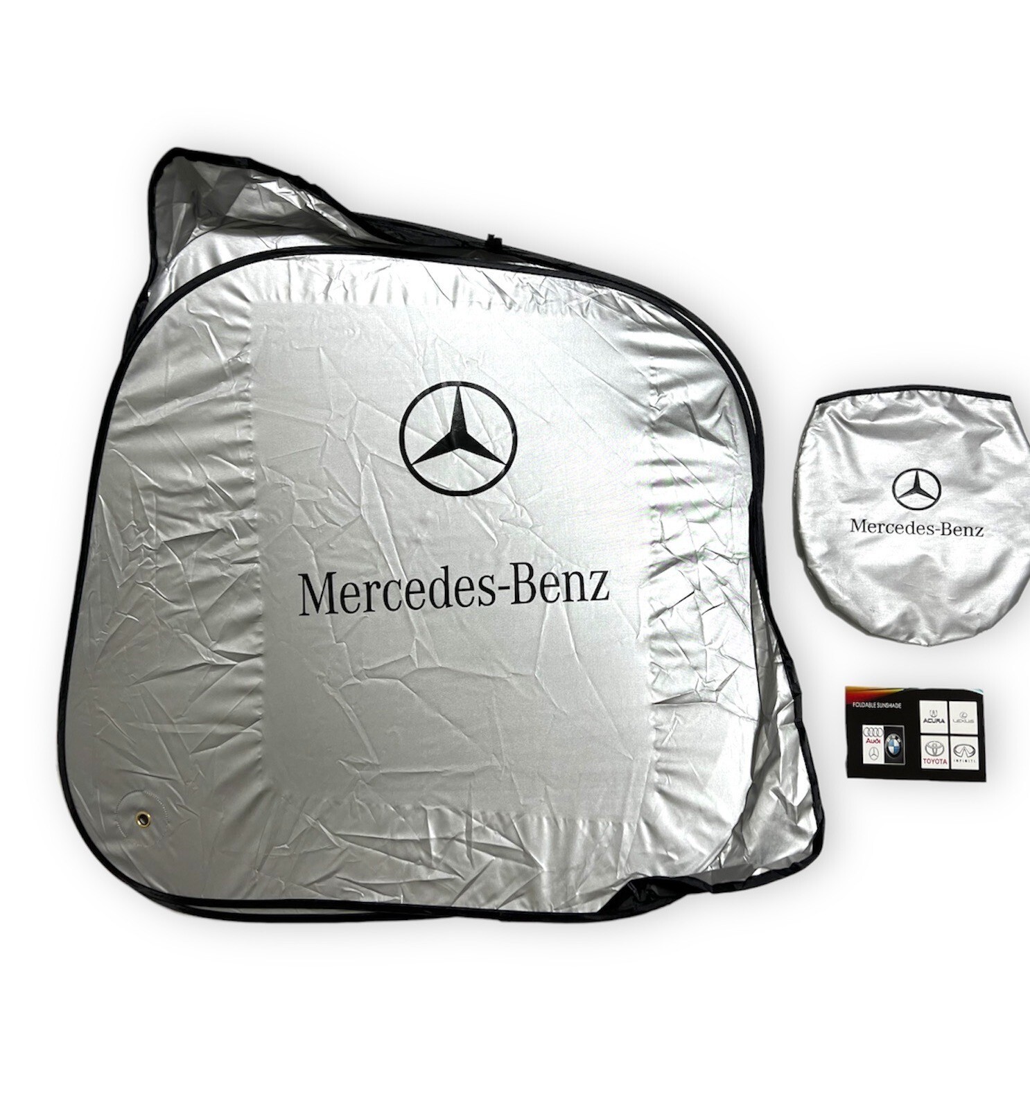 Mercedes Benz Sunshade Compatible with /Pivot System Front Windshield