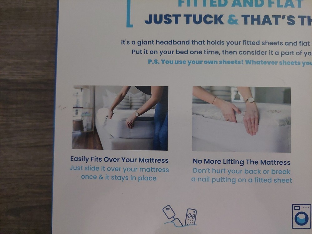 Better Bedder Bed Fitted Sheet - White, King