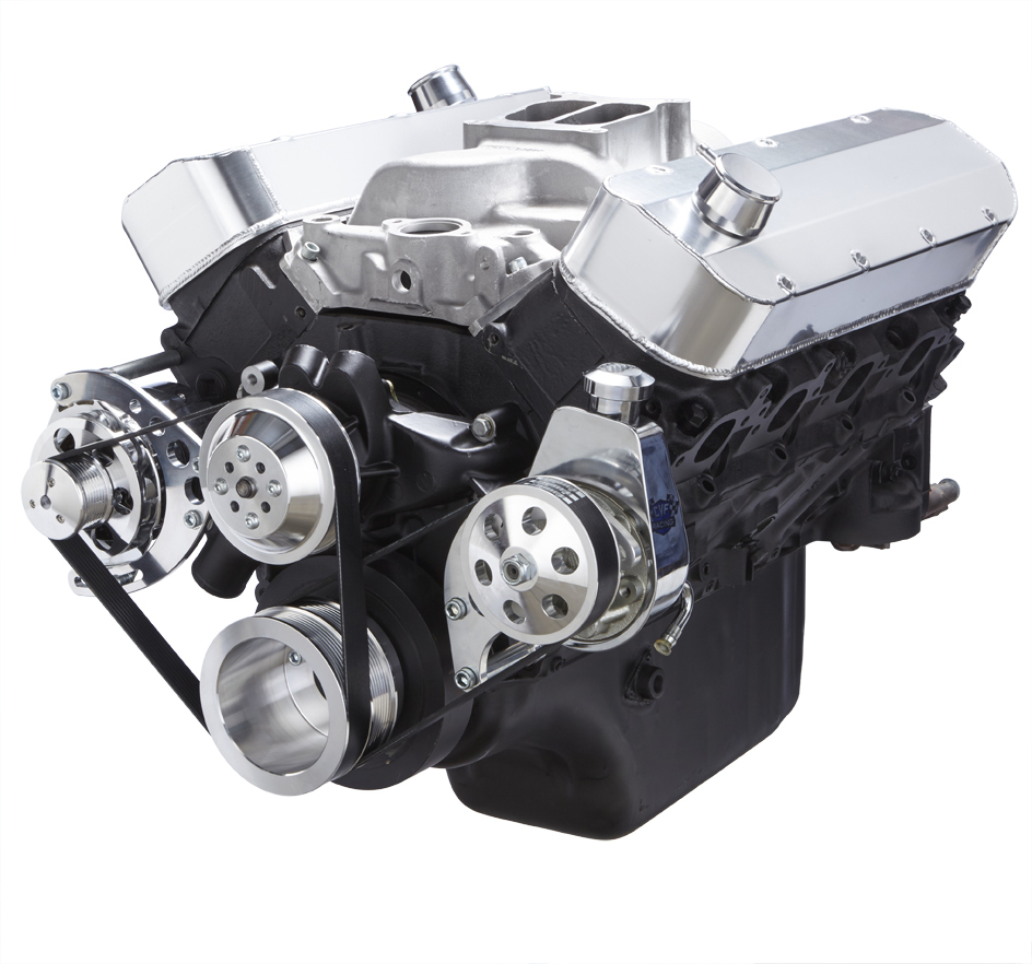 Big Block Chevy Serpentine Conversion Kit Power Steering BBC System 396 427 454