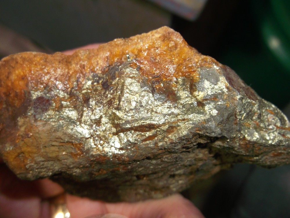 gold silver copper ore, 194 grams samples ,ore high grade .