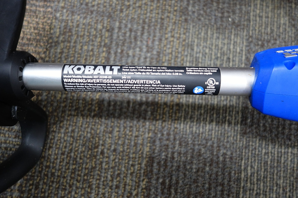 Kobalt KST 224B-03 24V Battery Brushless String Trimmer Tool Only