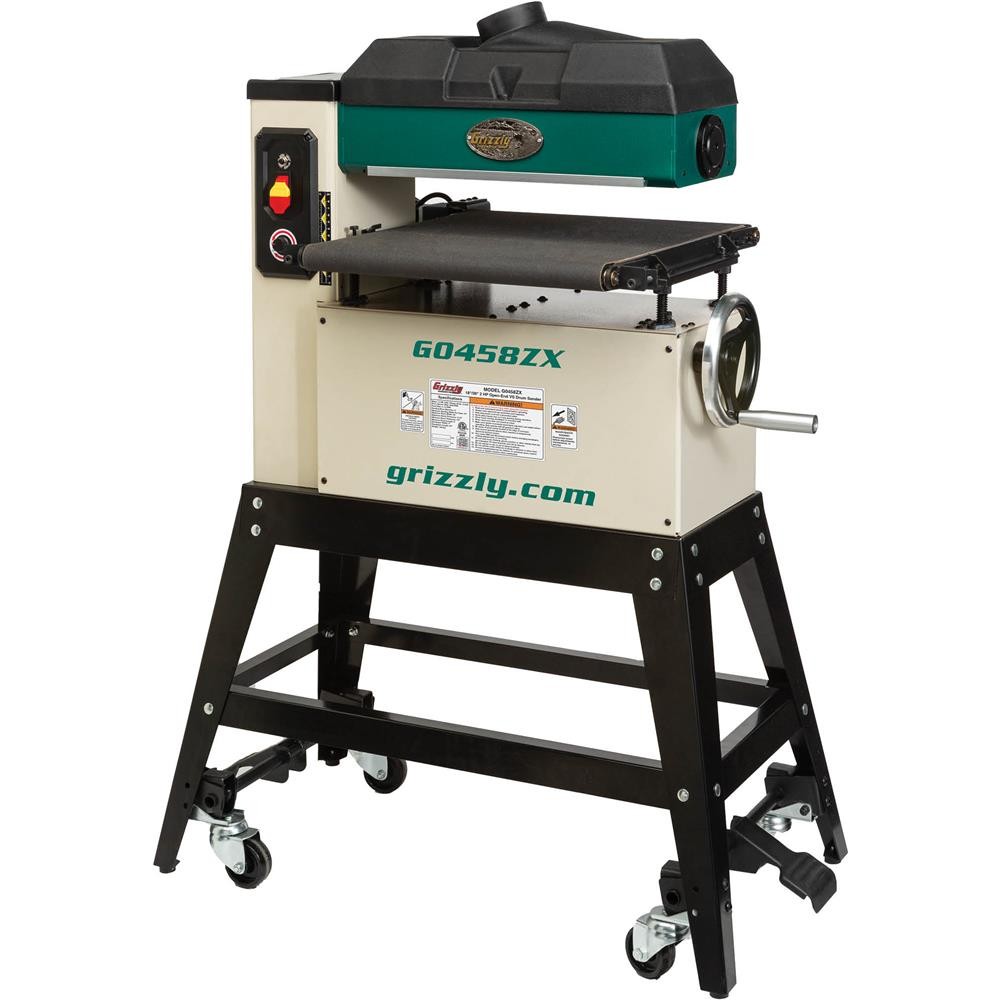 G0458ZX 18" 2 HP Open-End Variable-Speed Drum Sander