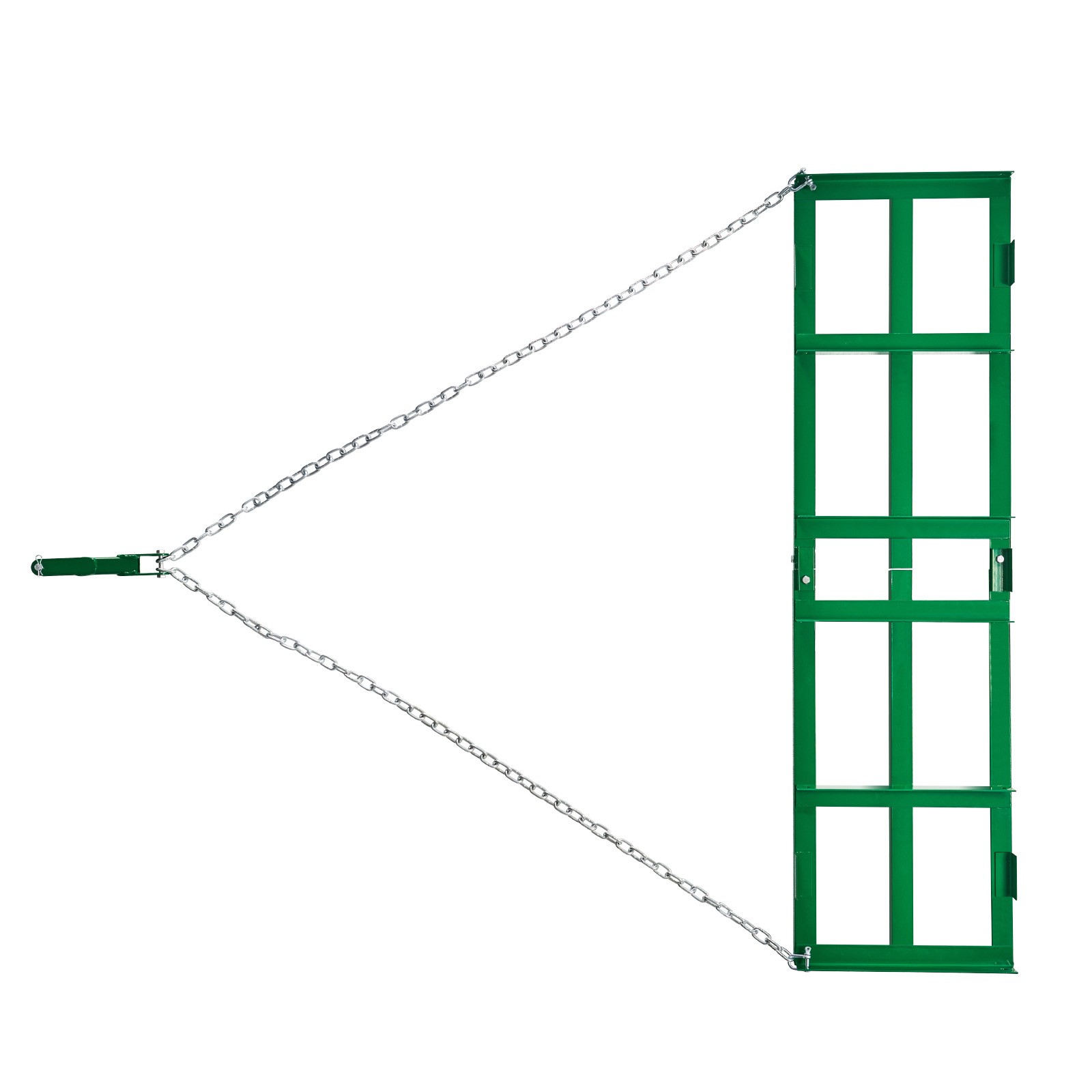 Drag Harrow 6 ft Heavy Duty Tow Behind Drag Harrow Driveway Grader Rake