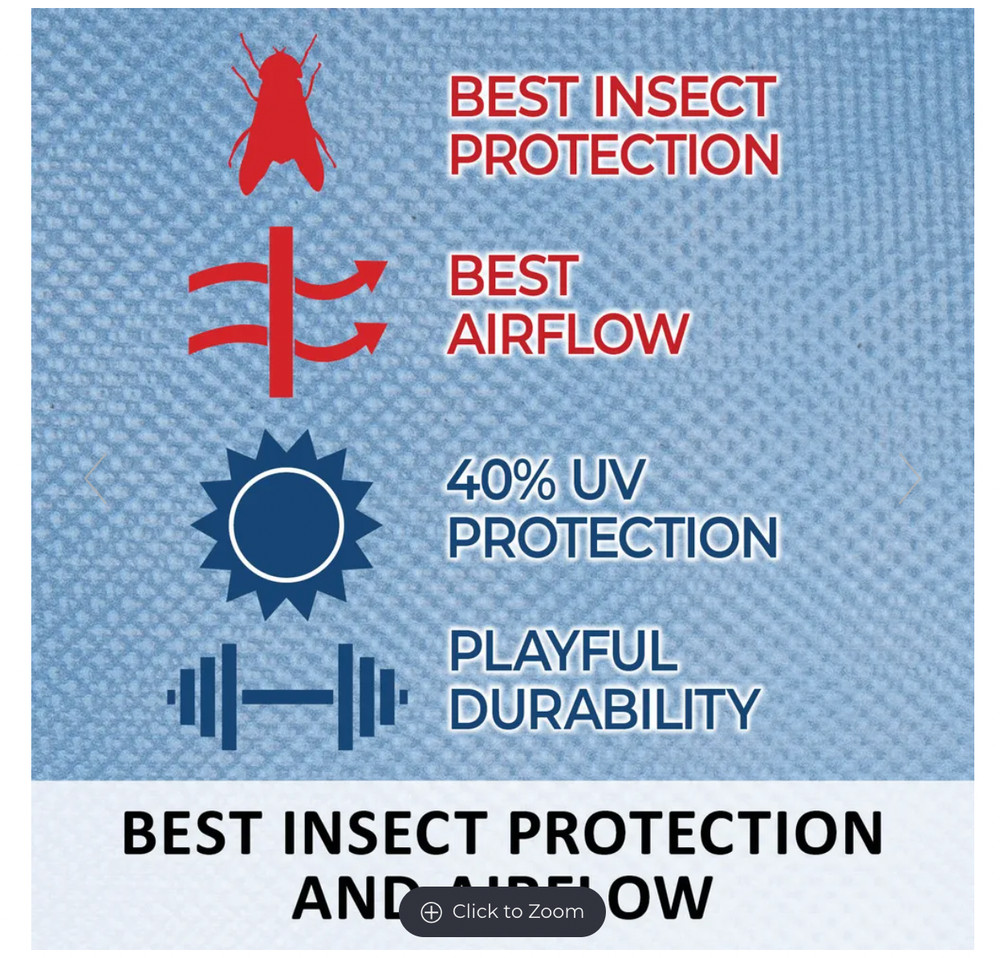 Schneiders Fly Sheet - 74" - Blue