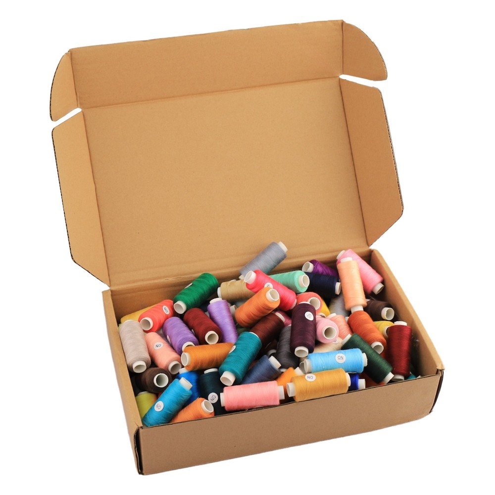 84 PCS Sewing Thread Assortment, 80 Color Thread for Sewing Machine