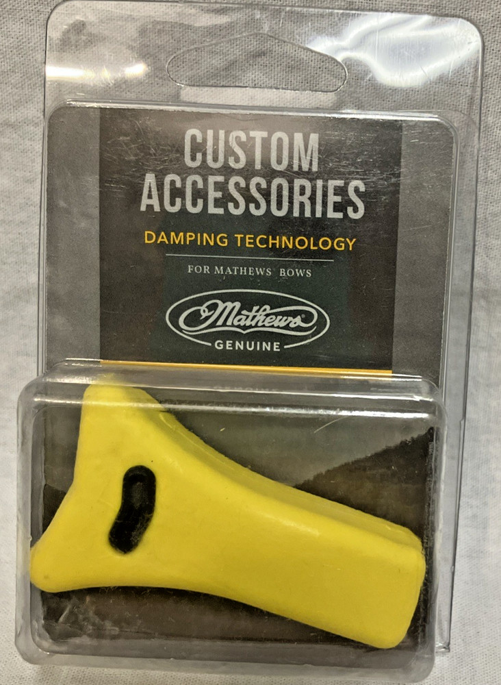 Mathews Archery Custom Color Damping Accessories Dead End String Stopper Yellow