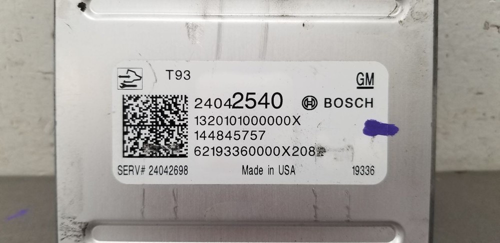 20 CHEVY SILVERADO 1500 TRANSFER CASE MODULE 24042698