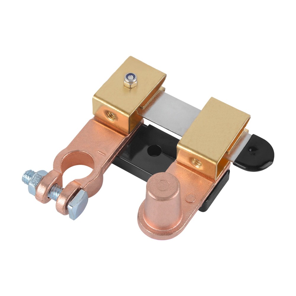Brass Horizontal Knife-type Battery Switch, Negative Battery Disconnect Switch