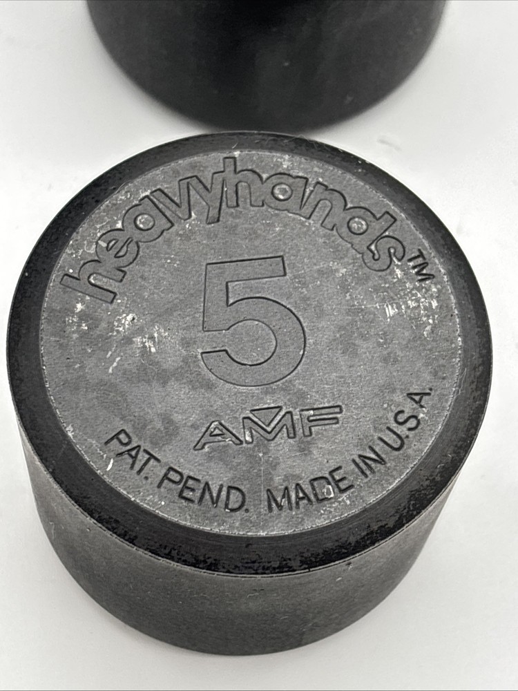 AMF Heavy Hands 5Lb Weights 4 Total