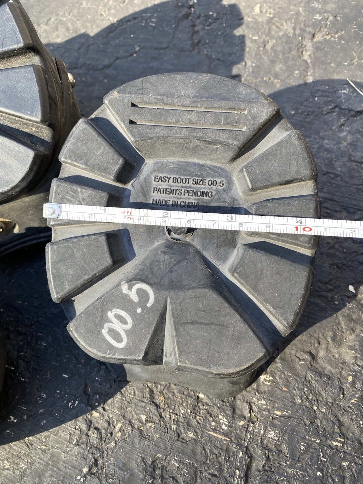 Easycare Horse Boots Hoof Protection Size 00.5 Set of 3 Black