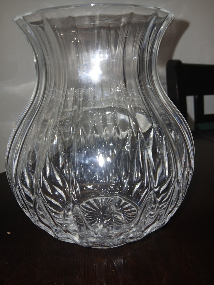 Cut Glass Crystal Vase