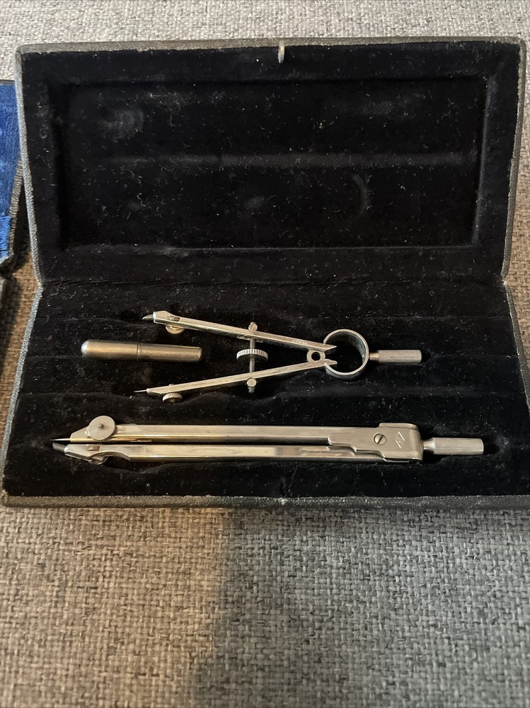 Vintage Jakar Technical Drafting Drawing Instruments - T.200 & Another