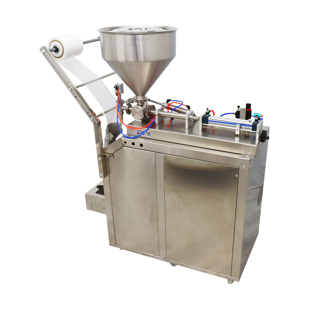 10-100ml Automatic Quantitative Filling Machine Pneumatic Packing Machine Sealer