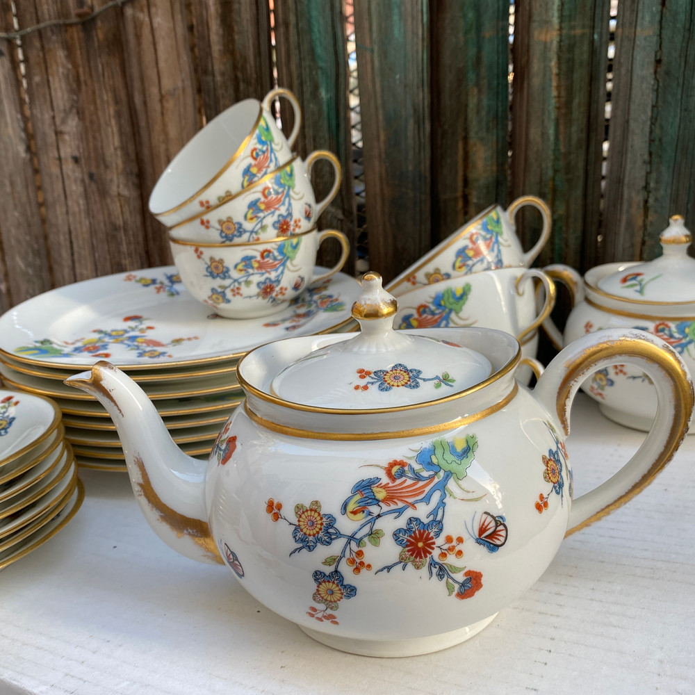 VIG41 Vignaud Limoges Teapot Only