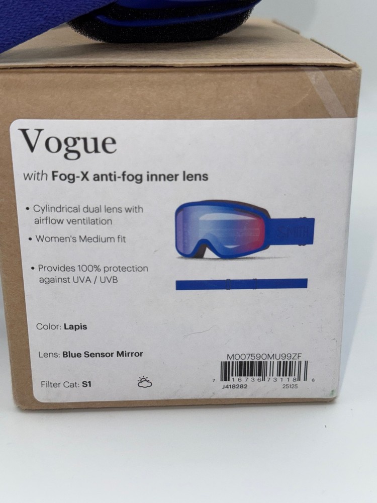 Smith Optics Vogue Lapis/Blue Sensor Mirror